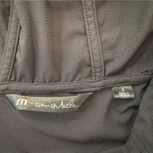 Travis Mathew Wanderlust Hoodie Full Zip Black Stretch Men’s Size Small - Picture 12 of 15